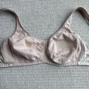 Anita Anna Comfort Support Wirefree Cotton Bra 36D Desert 5830